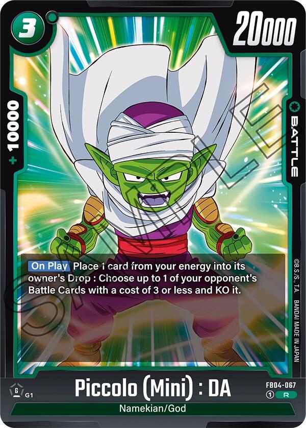 Piccolo Mini: DA FB04-067 Dragon Ball Fusion World Ultra Limit