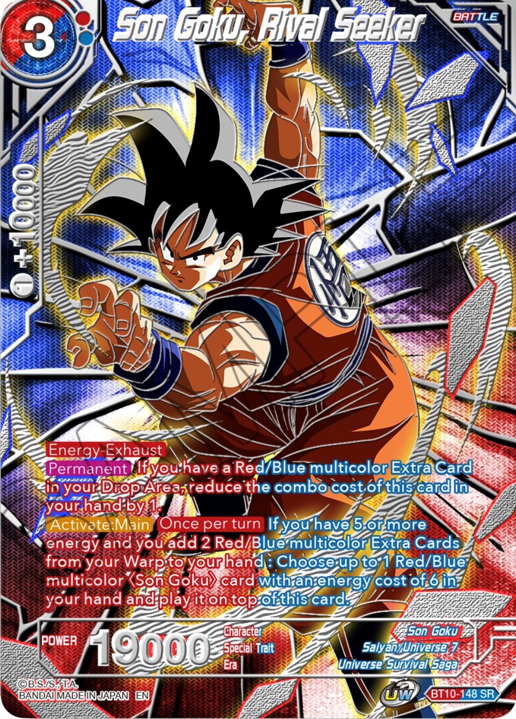 Son Goku, Rival Seeker [Foil] BT10-148 Dragon Ball Super Collector's Selection Vol.3