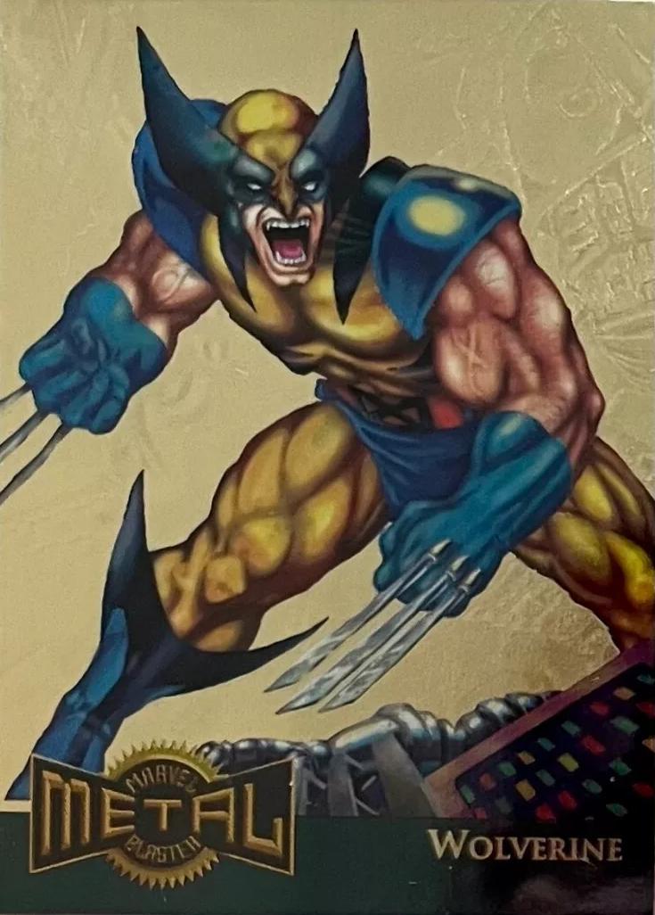 Wolverine [Gold] #18 Marvel 1995 Metal Blaster