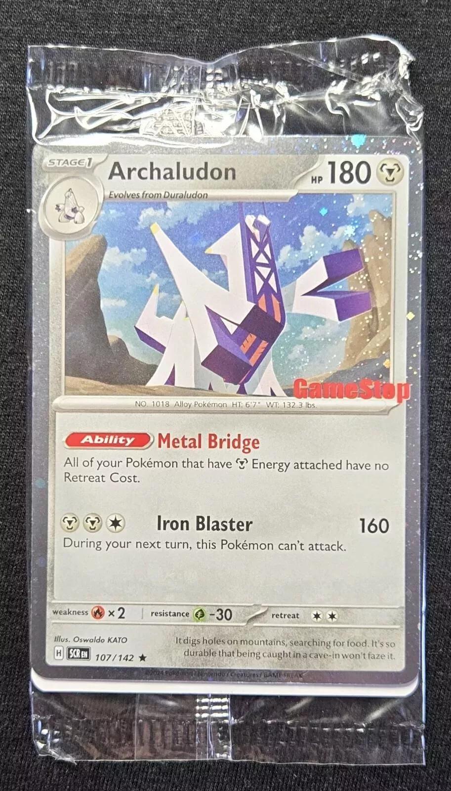 Archaludon [GameStop] #107 Pokemon Stellar Crown