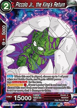 Piccolo Jr., the King's Return DB3-021 Dragon Ball Super Giant Force