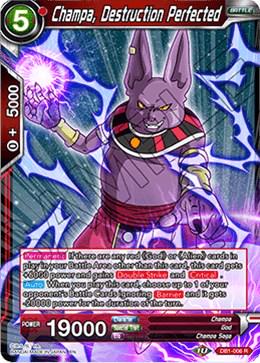 Champa, Destruction Perfected DB1-006 Dragon Ball Super Dragon Brawl