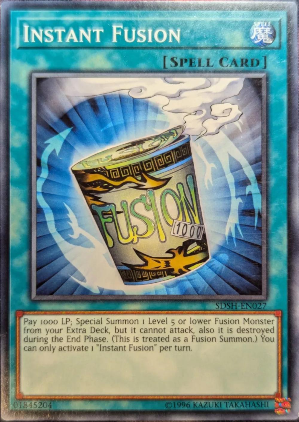 Instant Fusion SDSH-EN027 YuGiOh Structure Deck: Shaddoll Showdown