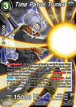 Time Patrol Trunks [Foil] EX02-01 Dragon Ball Super Expansion Set: Dark Demon's Villains