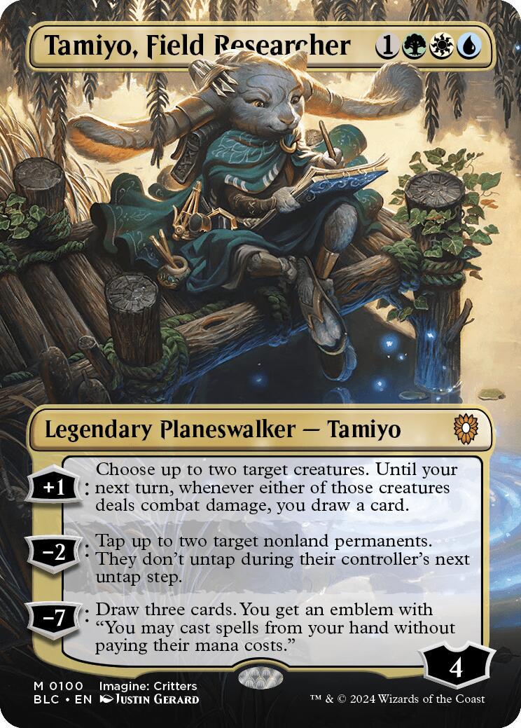 Tamiyo, Field Researcher #100 Magic Bloomburrow Commander