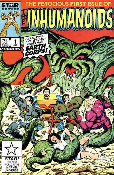 Inhumanoids #1 (1987) Comic Books Inhumanoids