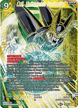 Cell, Unthinkable Perfection [SPR] BT9-113 Dragon Ball Super Universal Onslaught