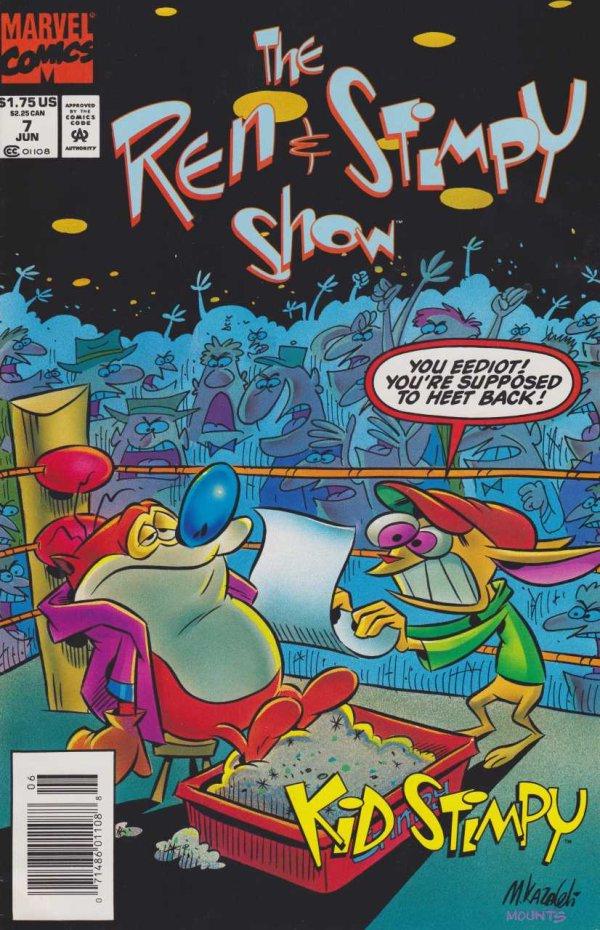 Ren & Stimpy Show [Newsstand] #7 (1993) Comic Books Ren & Stimpy Show