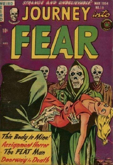 Journey into Fear #19 (1954) Comic Books Journey Into Fear