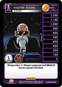 Master Roshi - Scouted [Foil] C2 Dragon Ball Z Movie Collection