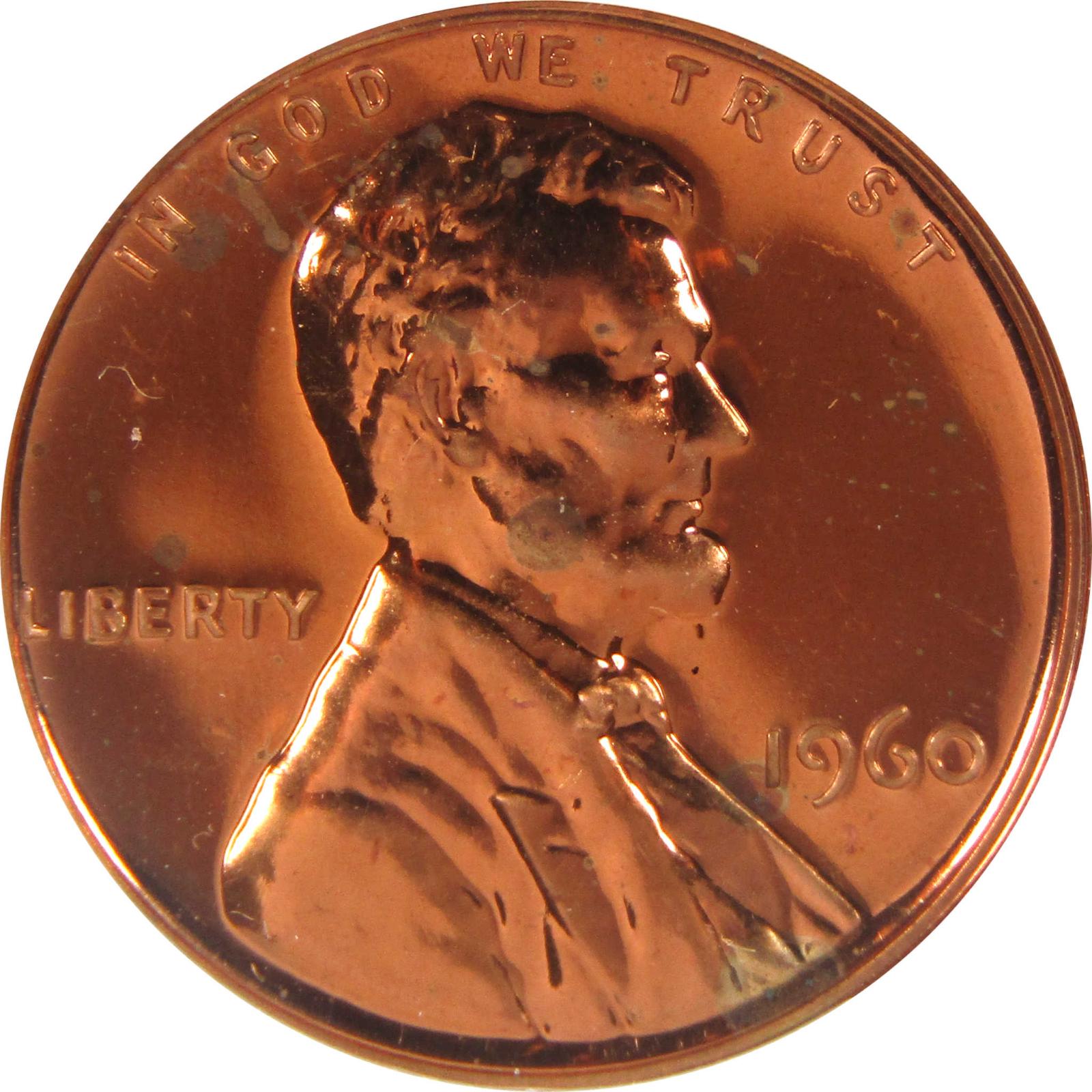 1960 [DOUBLE DIE FS-801] Coins Lincoln Memorial Penny