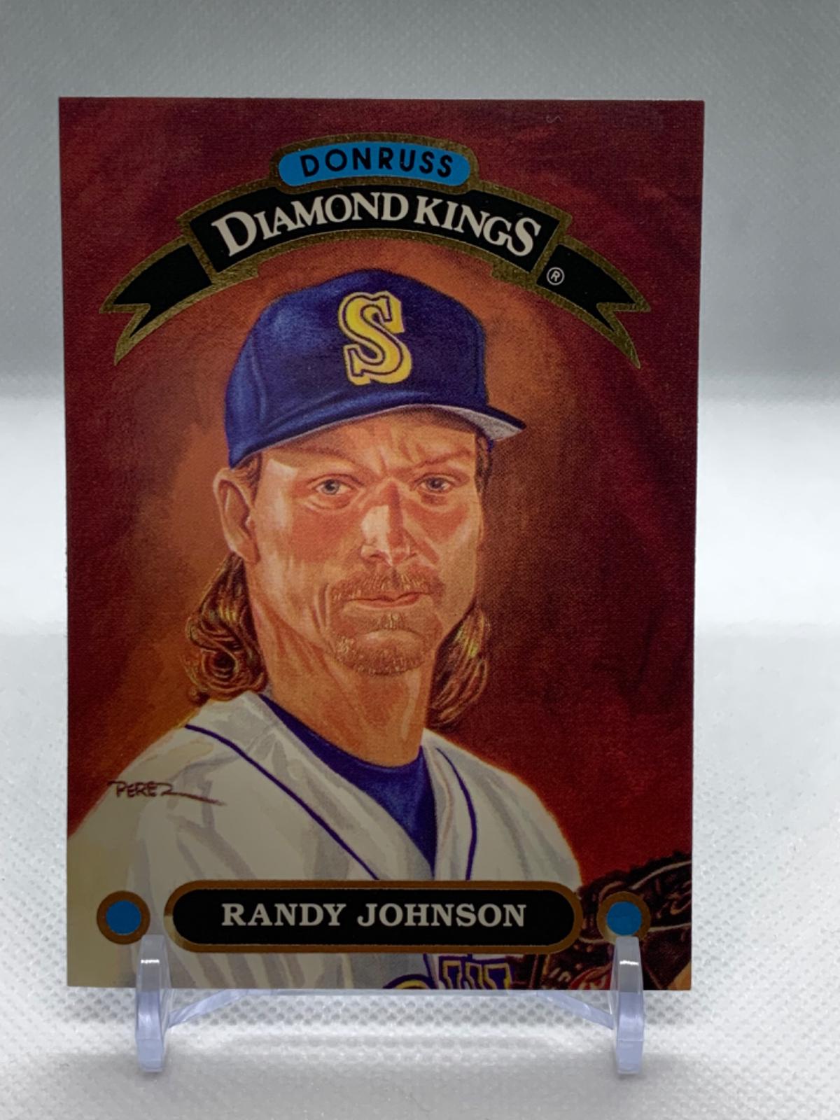 Randy Johnson | Ungraded | 1992 Panini Donruss Diamond Kings