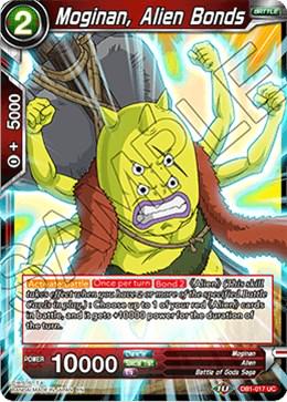 Moginan, Alien Bonds DB1-017 Dragon Ball Super Dragon Brawl