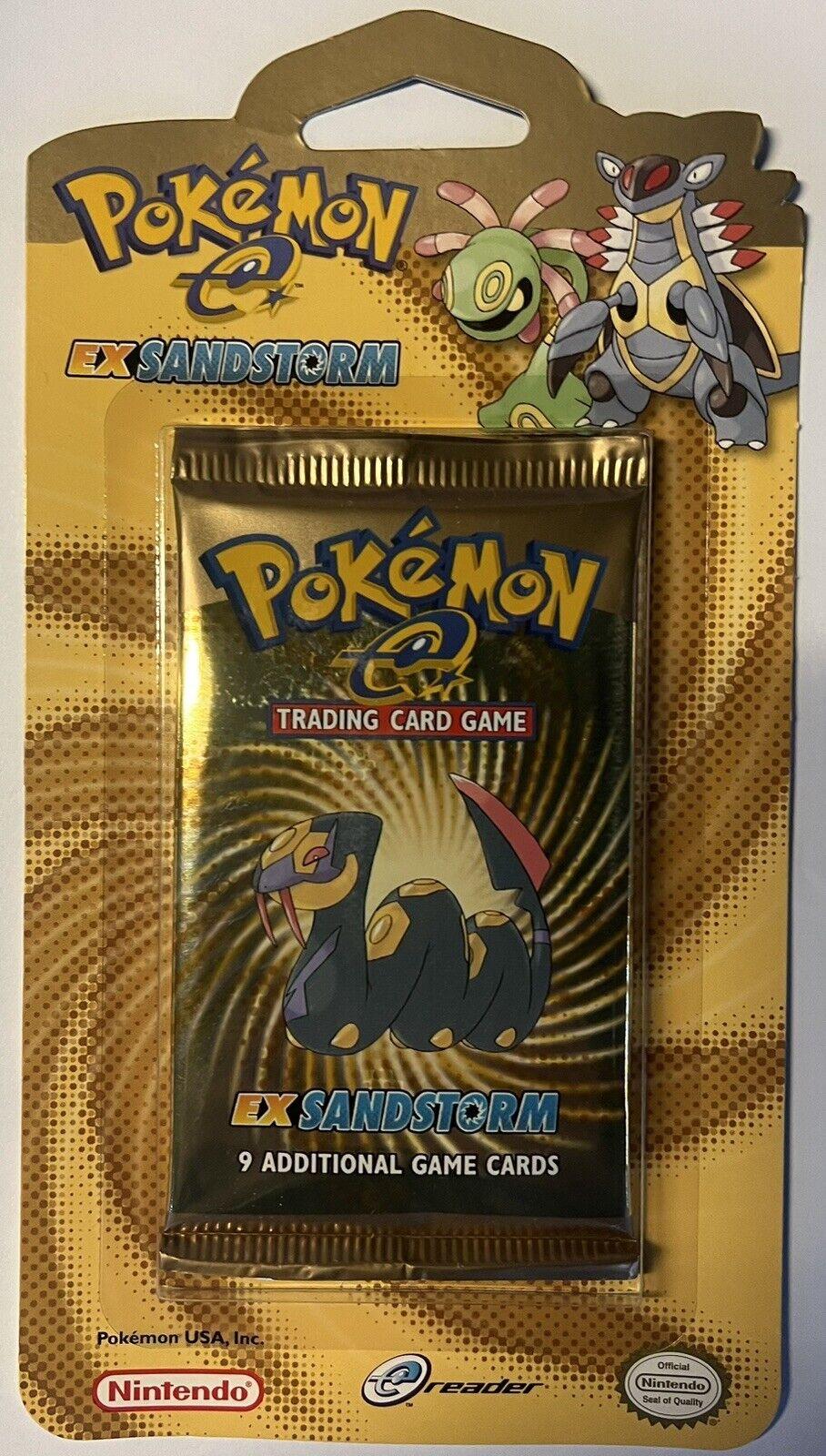 Blister Pack Pokemon Sandstorm