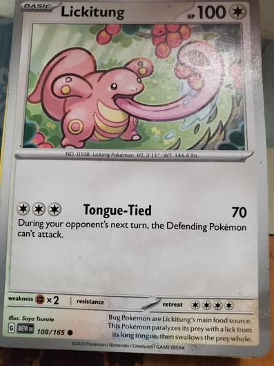 Lickitung #108 photo