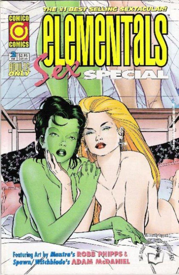 Elementals Sex Special #2 (1997) Comic Books Elementals