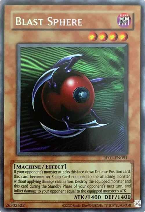 Blast Sphere RP01-EN091 YuGiOh Retro Pack 2024