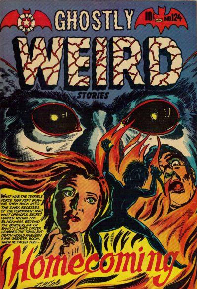 Ghostly Weird Stories #124 (1954) Comic Books Ghostly Weird Stories