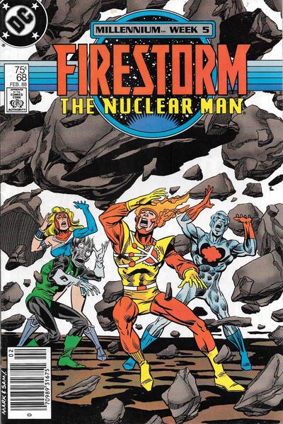 Firestorm [Newsstand] #68 (1987) Comic Books Firestorm