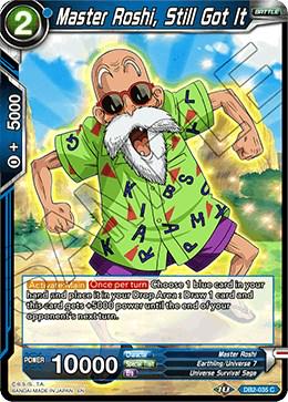 Master Roshi, Still Got It DB2-035 Dragon Ball Super Divine Multiverse