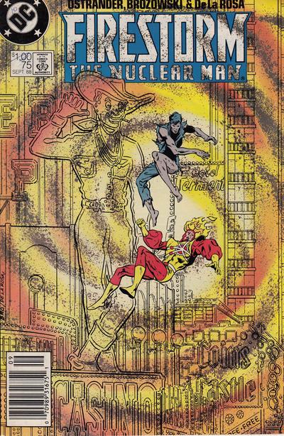 Firestorm [Newsstand] #75 (1988) Comic Books Firestorm