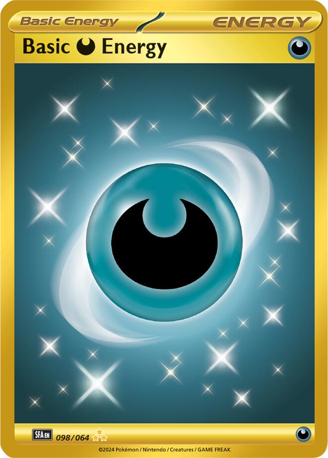 Basic Darkness Energy #98 Pokemon Shrouded Fable