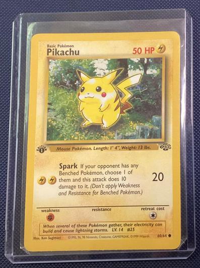 Pikachu [1st Edition] #60 photo