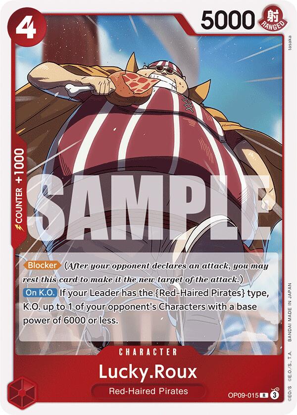 Lucky.Roux [Foil] OP09-015 One Piece Emperors in the New World