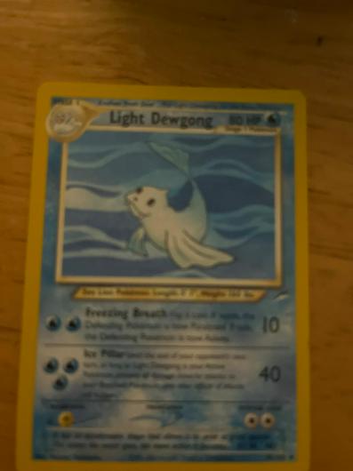 Light Dewgong #45 photo