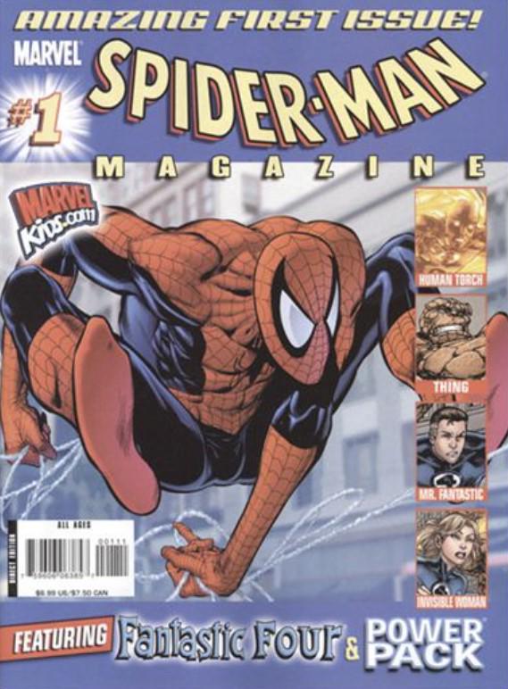 Spider-Man Magazine #1 (2008) Comic Books Spider-Man Magazine