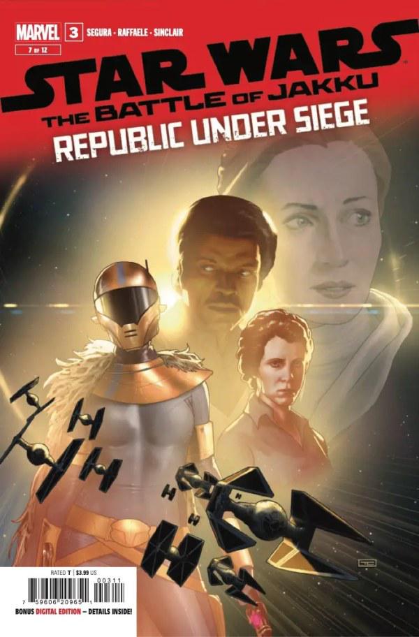 Star Wars: The Battle of Jakku - Republic Under Siege #3 (2024) Comic Books Star Wars: The Battle of Jakku - Republic Under Siege