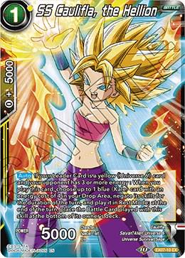 SS Caulifla, the Hellion [Foil] EX07-10 Dragon Ball Super Magnificent Collection Fusion Hero