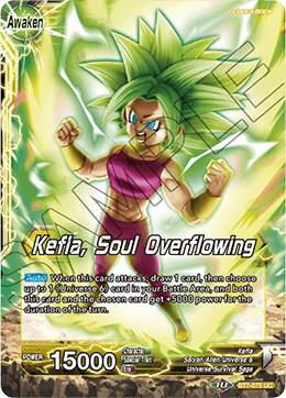 Caulifla & Kale // Kefla, Soul Overflowing BT7-075 Precios | Dragon ...