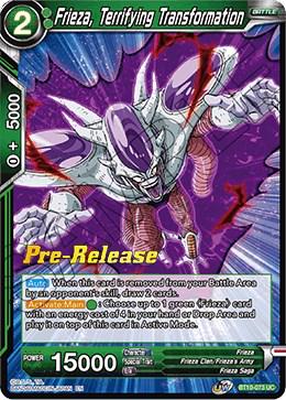 Frieza, Terrifying Transformation BT10-073 Dragon Ball Super Rise of the Unison Warrior: Pre-Release Promos