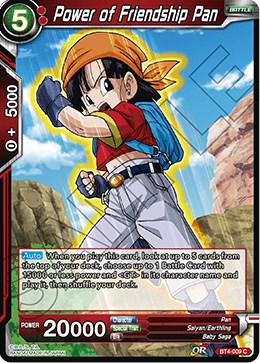 Power of Friendship Pan [Foil] BT4-009 Dragon Ball Super Colossal Warfare