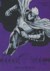 Moon Knight [Purple Precious Metal Gems] #R-43 2024 SkyBox Metal Universe Avengers Retro Prices