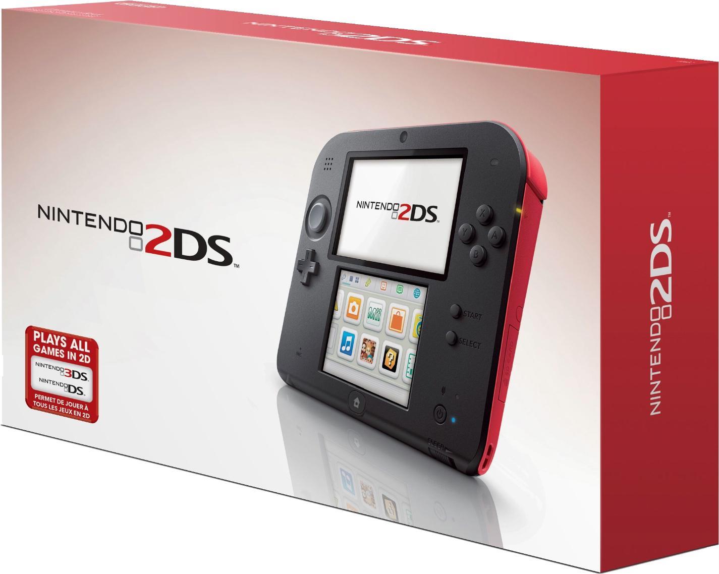 Nintendo 2DS Crimson Red Nintendo 3DS