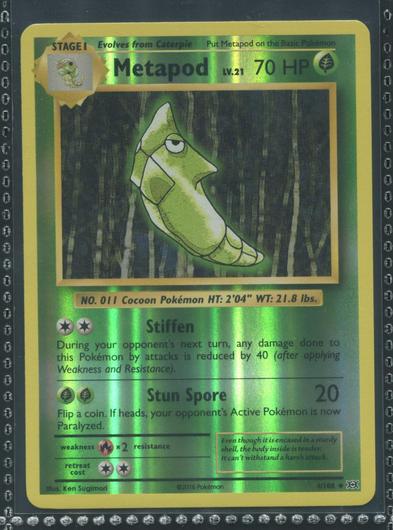 Metapod [Reverse Holo] #4 photo