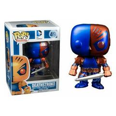 Deathstroke [Metallic] #49 Funko POP Heroes Prices