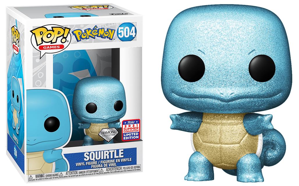 Squirtle [Diamond] #504 Funko POP Games