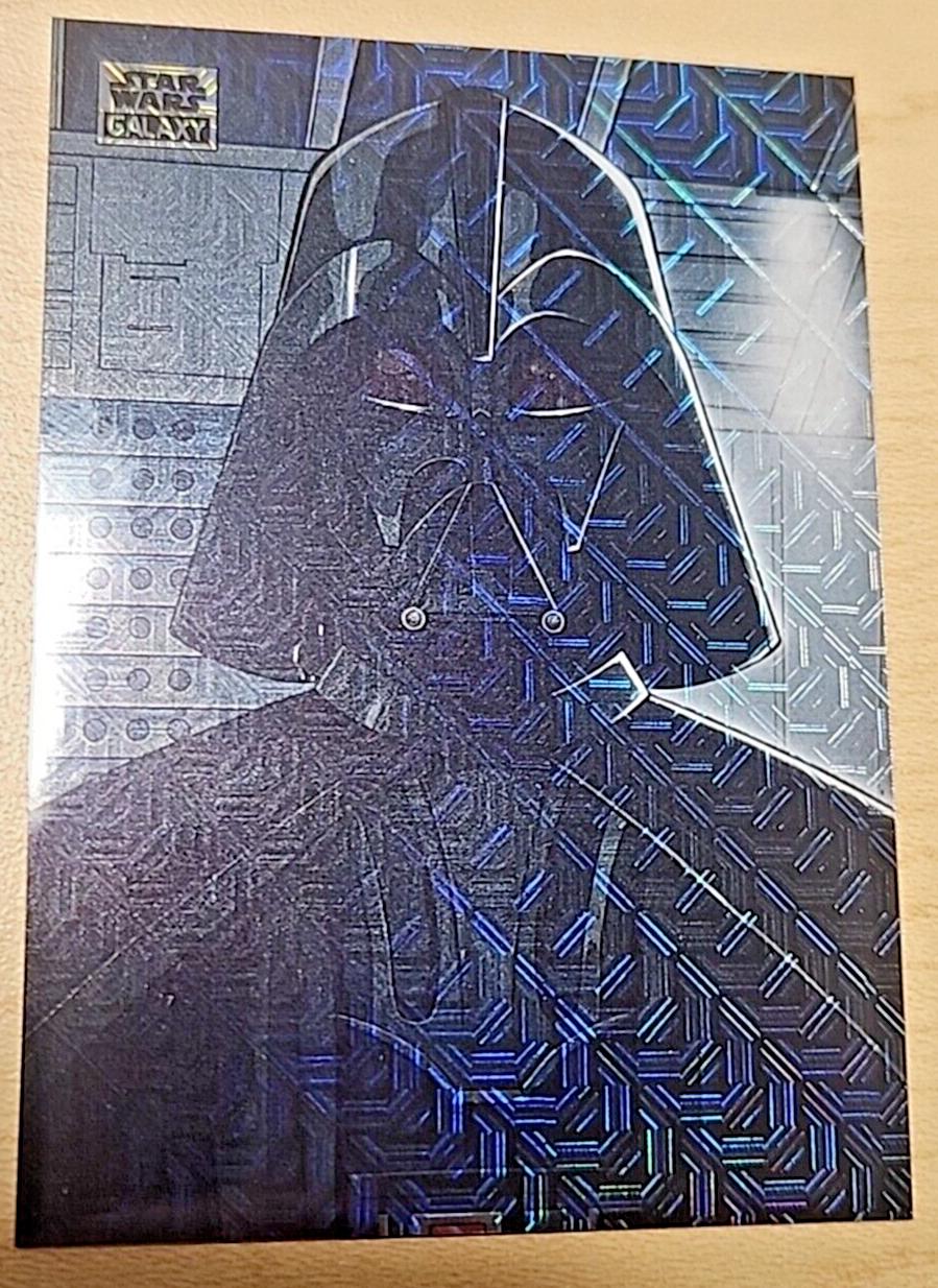 Darth Vader [Mojo Refractor] #AS-4 Star Wars 2024 Topps Chrome Galaxy Art of the Sith