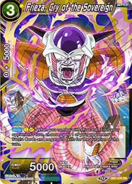 Frieza, Cry of the Sovereign DB1-076 Dragon Ball Super Dragon Brawl