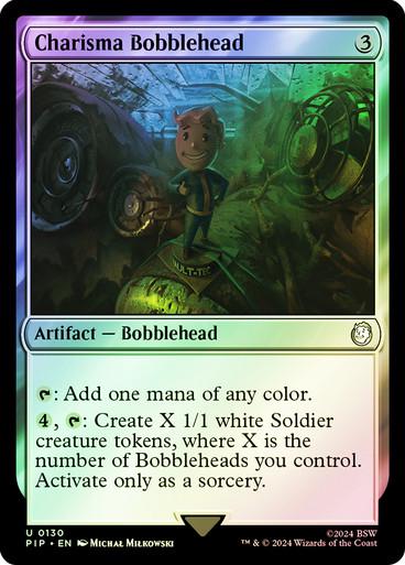 Charisma Bobblehead [Foil] #130 Magic Fallout