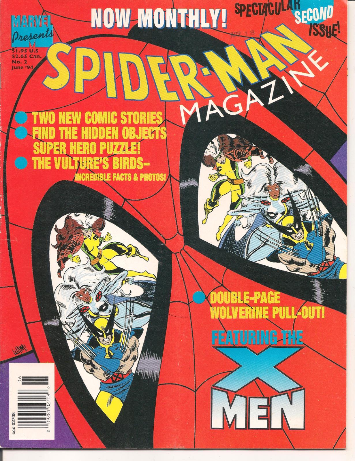 Spider-Man Magazine #2 (1994) Comic Books Spider-Man Magazine