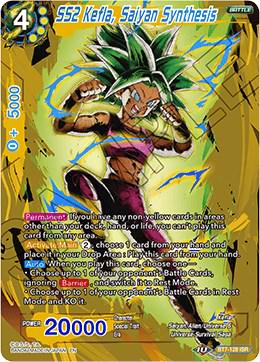 SS2 Kefla, Saiyan Synthesis BT7-128 Dragon Ball Super Assault of the Saiyans