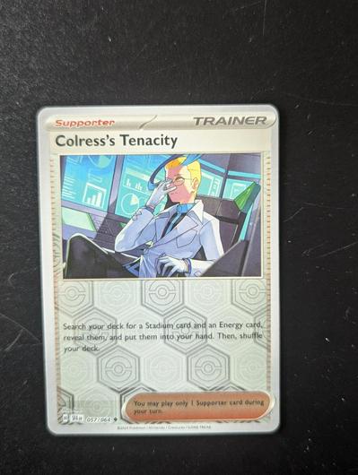 Colress's Tenacity [Reverse Holo] #57 photo