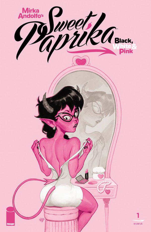 Mirka Andolfo's Sweet Paprika: Black, White, & Pink [Talaski] #1 (2023) Comic Books Mirka Andolfo's Sweet Paprika: Black, White, & Pink