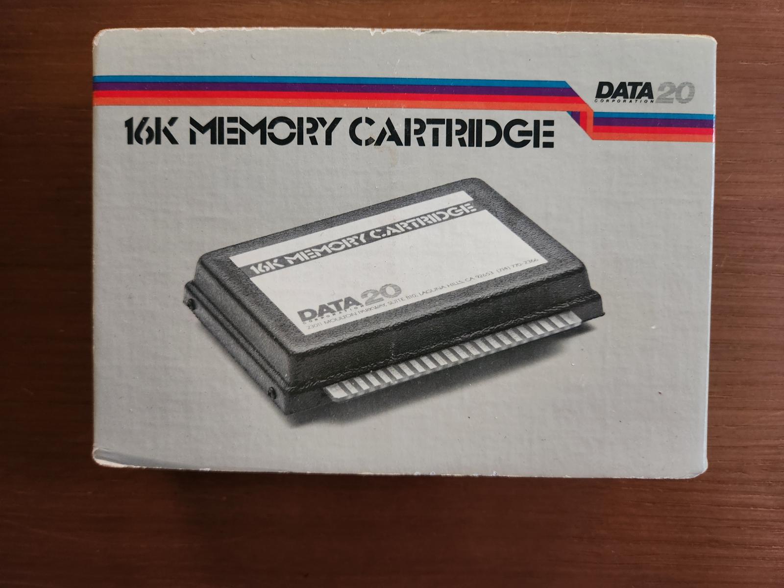 16K Memory Cartridge Vic-20