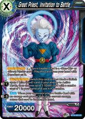 Great Priest, Invitation to Battle [Foil] BT16-023 Dragon Ball Super Realm of the Gods Prices