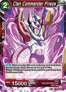 Clan Commander Frieza BT9-004 Dragon Ball Super Universal Onslaught